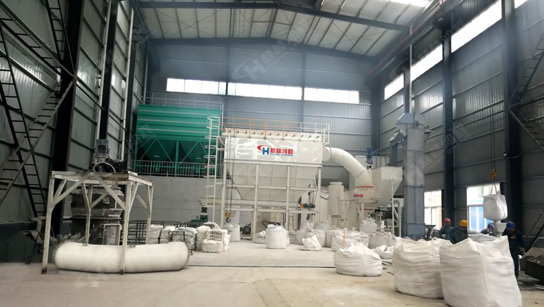 致密剛玉磨粉機(jī)HCQ1500雷蒙磨生產(chǎn)線(xiàn)